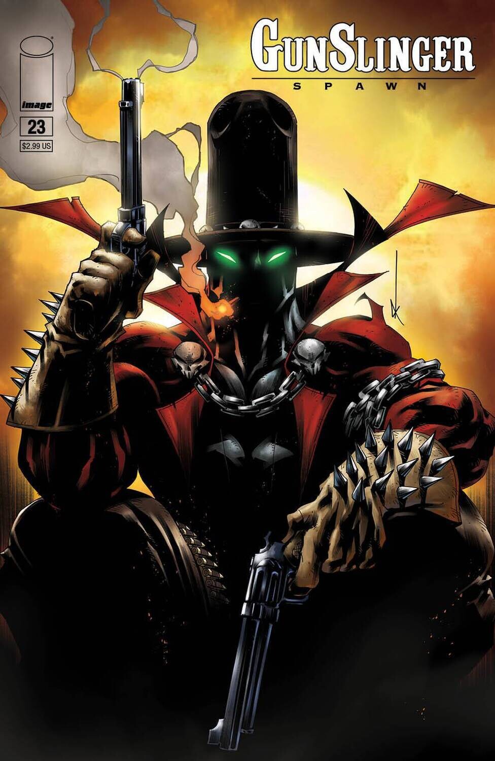 GUNSLINGER SPAWN #23 CVR B KEANE
IMAGE COMICS
(9th August 2023)