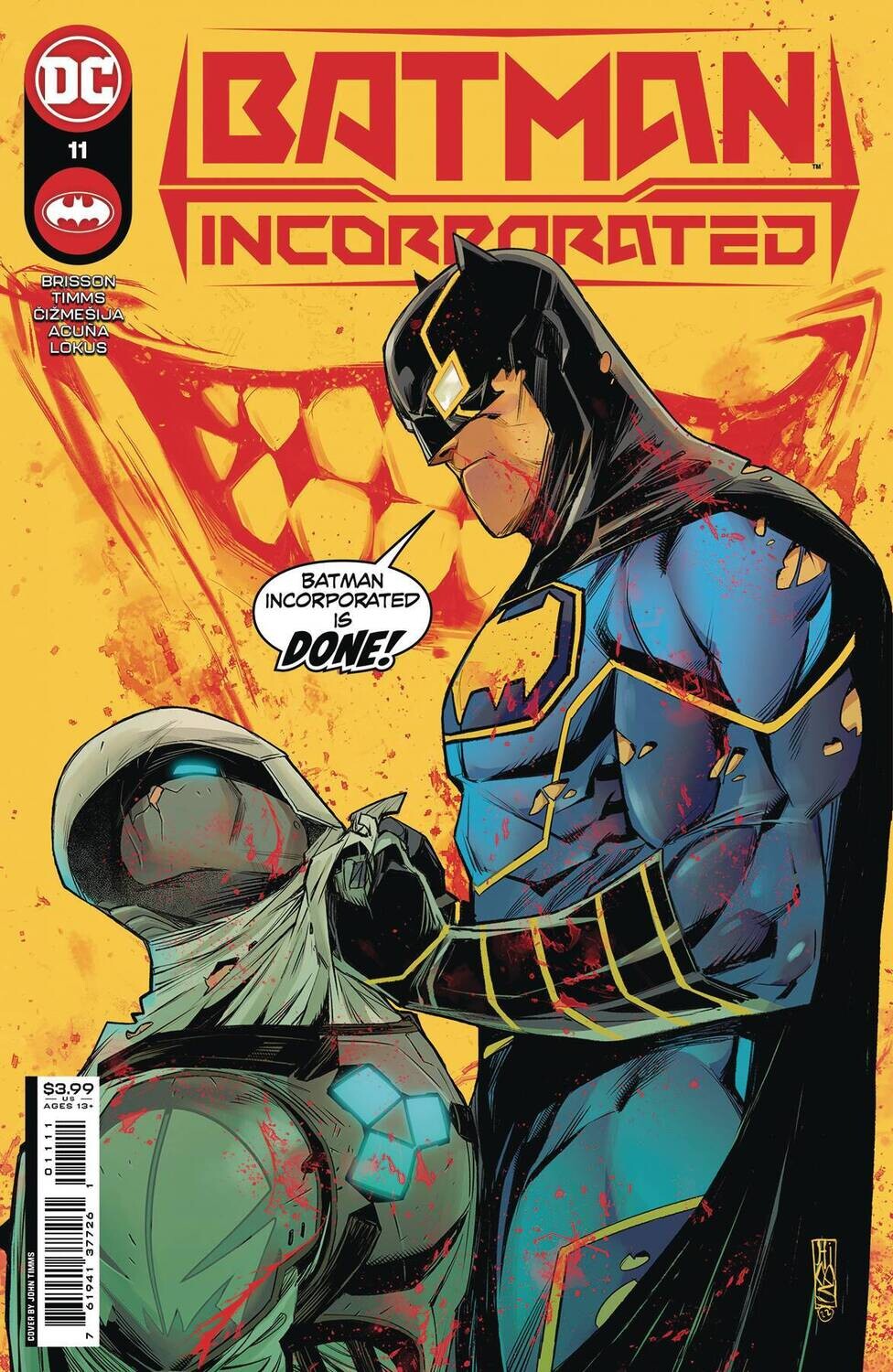 BATMAN INCORPORATED #11 CVR A JOHN TIMMS
DC COMICS
(9th August 2023)