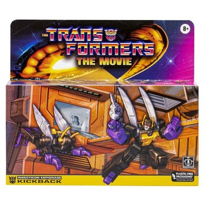 Transformers Retro The Transformers: The Movie Kickback Action Figure