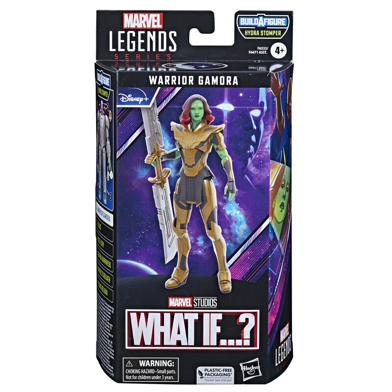 Marvel Legends 6" Disney Plus Wave 5 Warrior Gamora (HYDRA STOMPER BAF)
