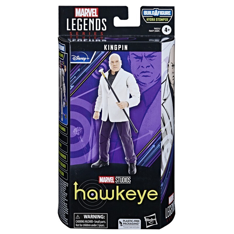 Marvel Legends 6" Disney Plus Wave 5 Kingpin (HYDRA STOMPER BAF)