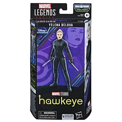 Marvel Legends 6" Disney Plus Wave 5 Yelena Belova (HYDRA STOMPER BAF)