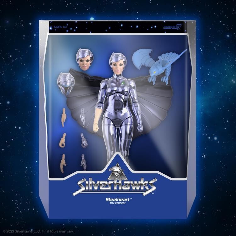 Super7 SilverHawks Ultimates WAVE 4 Steelheart (TOY VERSION)