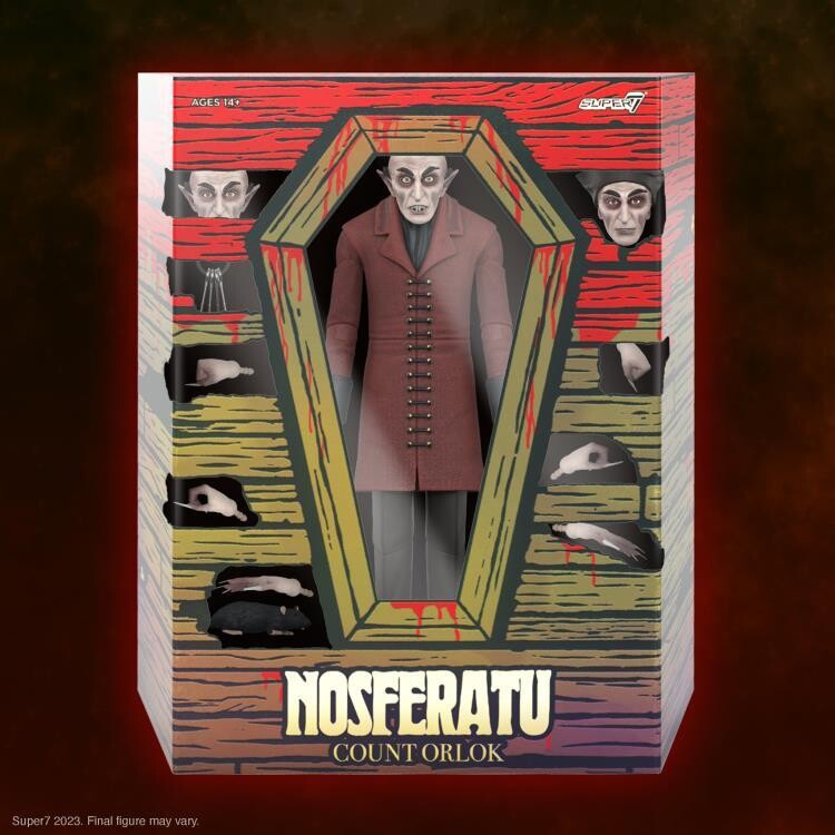 Super7 Universal Monsters ULTIMATES! Wave 2 - Nosferatu Count Orlock (FULL COLOUR)