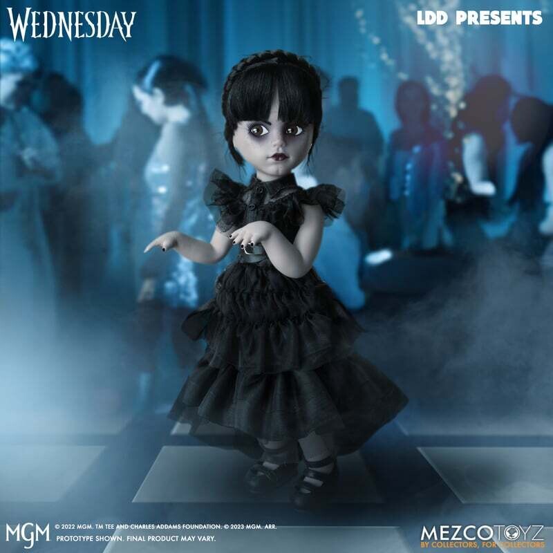 MEZCO LIVING DEAD DOLLS Presents: Wednesday Addams (Dancing)