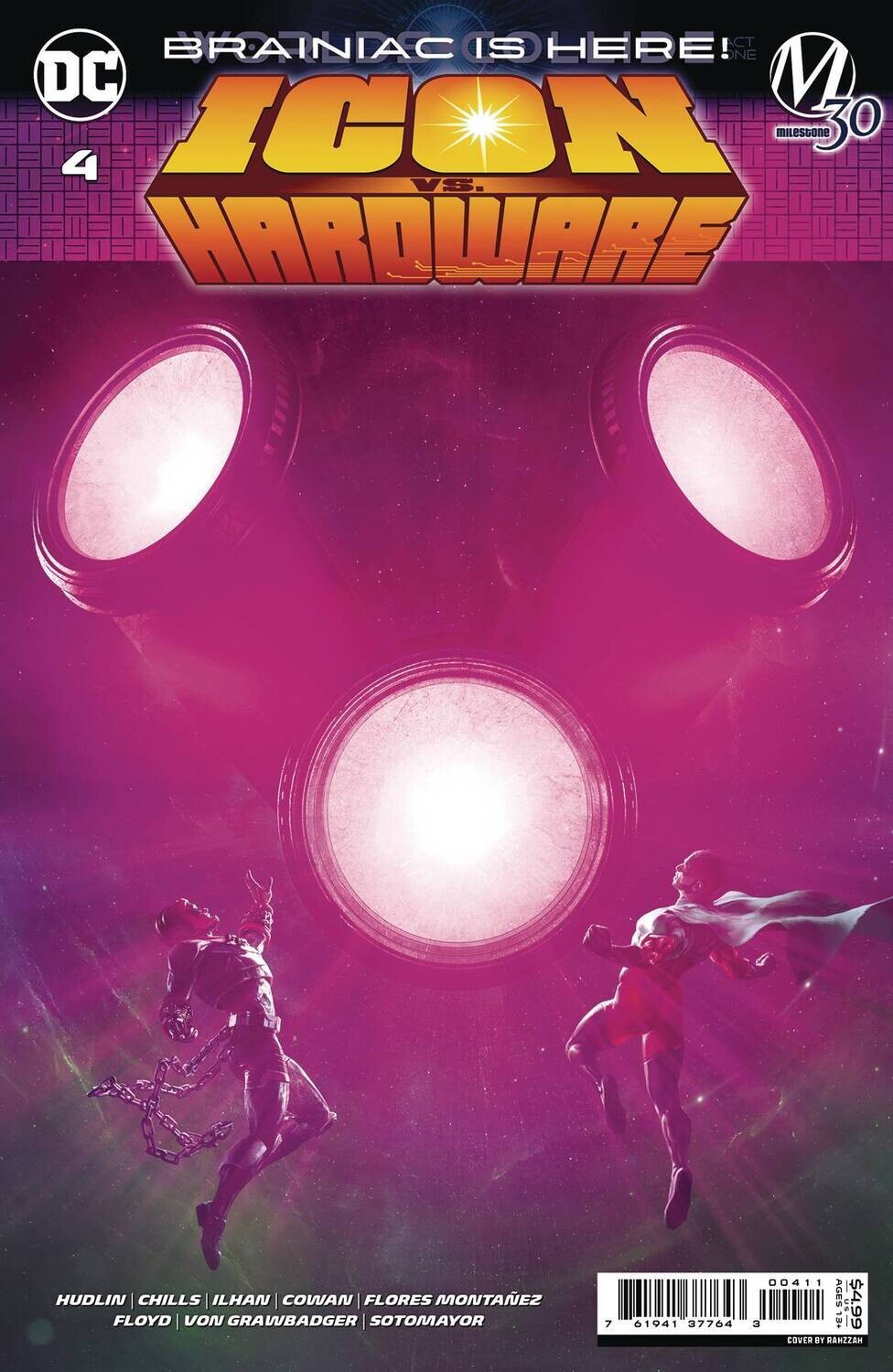 ICON VS HARDWARE #4 (OF 5) CVR A RAHZZAH
DC COMICS
(16th August 2023)