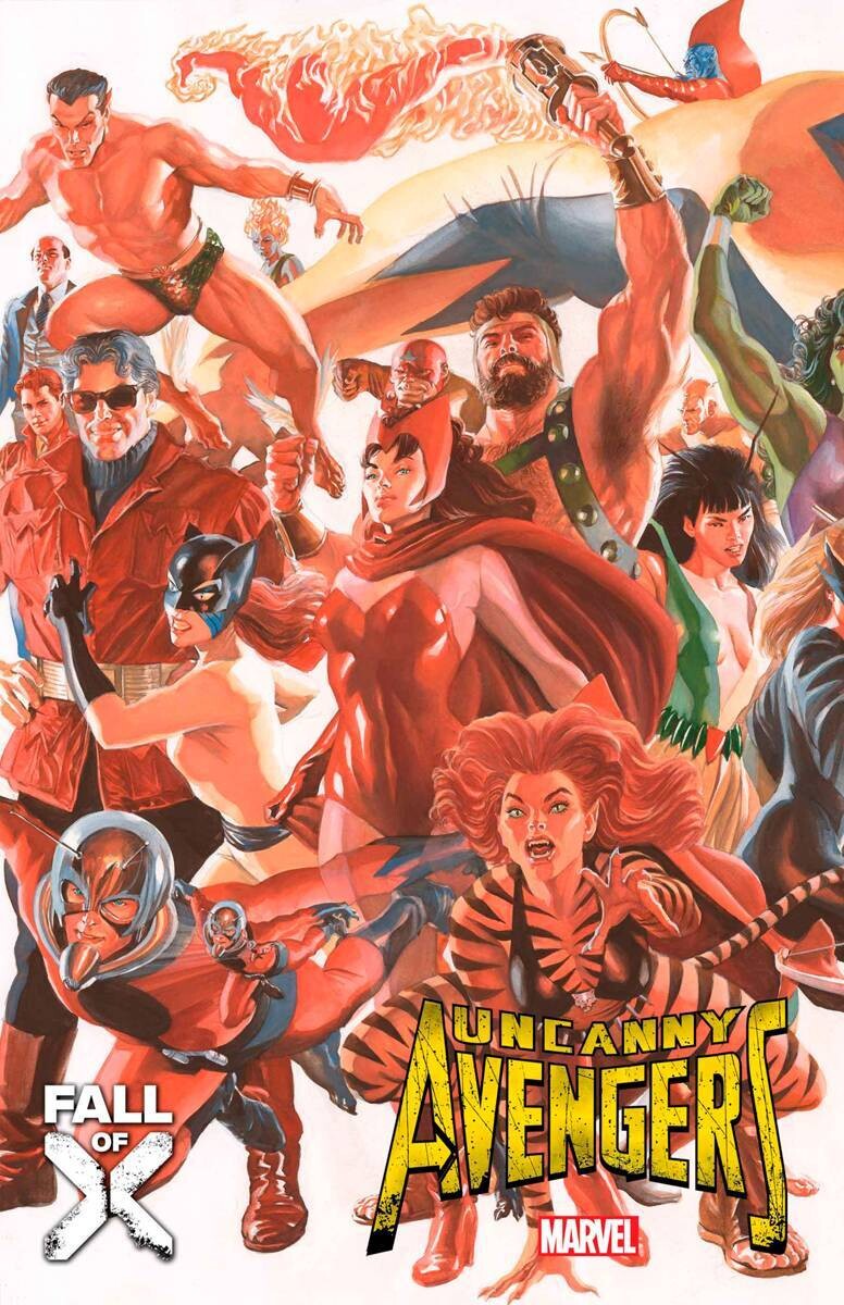 UNCANNY AVENGERS #1 (OF 5) ROSS CONNECTING AVENGERS A MARVEL COMICS (16th August 2023)