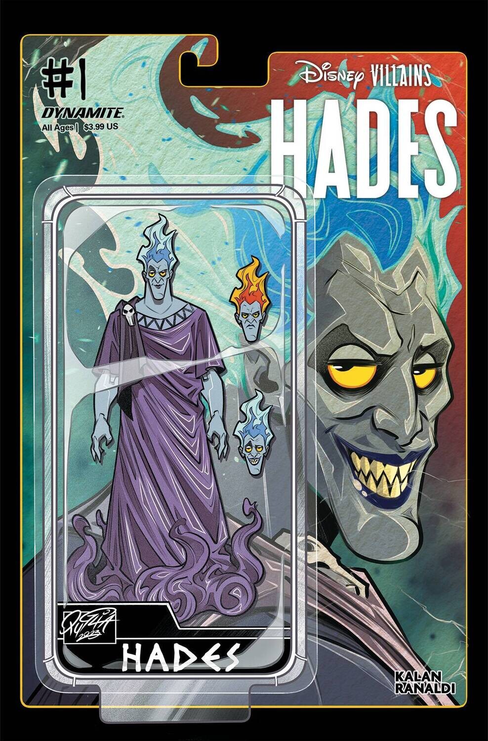 DISNEY VILLAINS HADES #1 CVR E ACTION FIGURE
DYNAMITE COMICS
(16th August 2023)