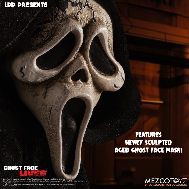 MEZCO LIVING DEAD DOLLS Presents Ghost Face Zombie Edition