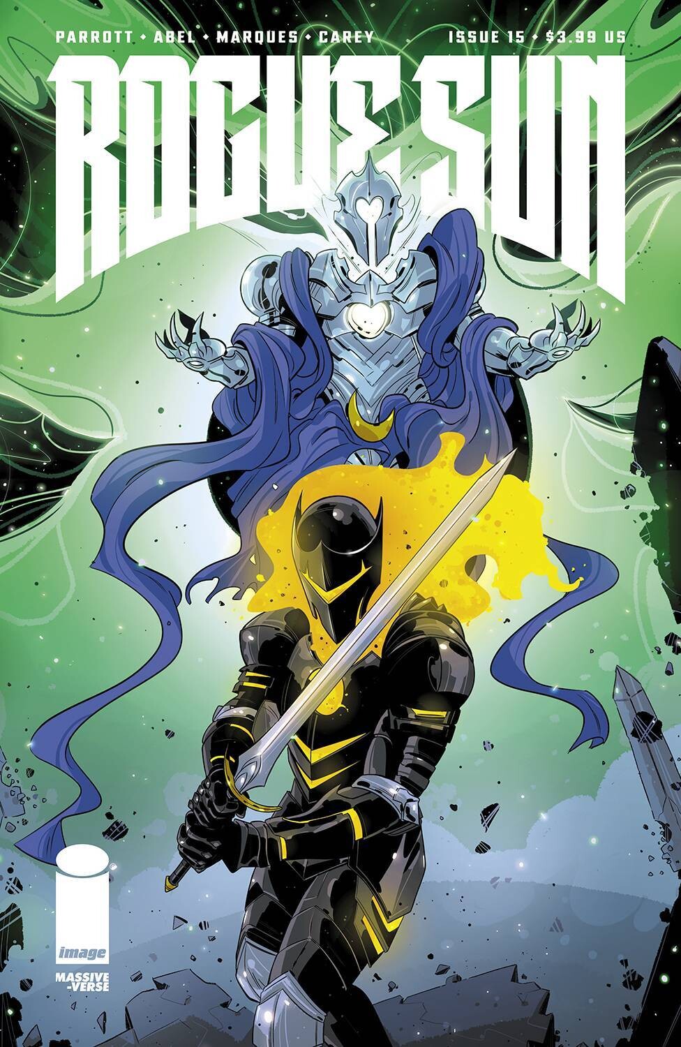 ROGUE SUN #15 CVR A VECCHIO MV
IMAGE COMICS
(23rd August 2023)