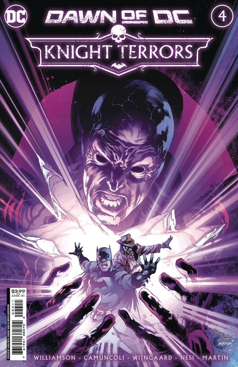 KNIGHT TERRORS #4 (OF 4) CVR A IVAN REIS & DANNY MIKI
DC COMICS
(23rd August 2023)