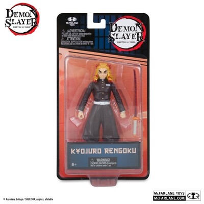 McFarlane Toys - 5" Demon Slayer Kyojuro Rengoku Action Figure