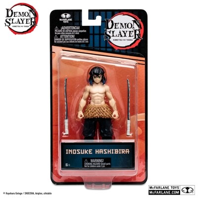 McFarlane Toys - 5" Demon Slayer Inosuke Hasibira Action Figure