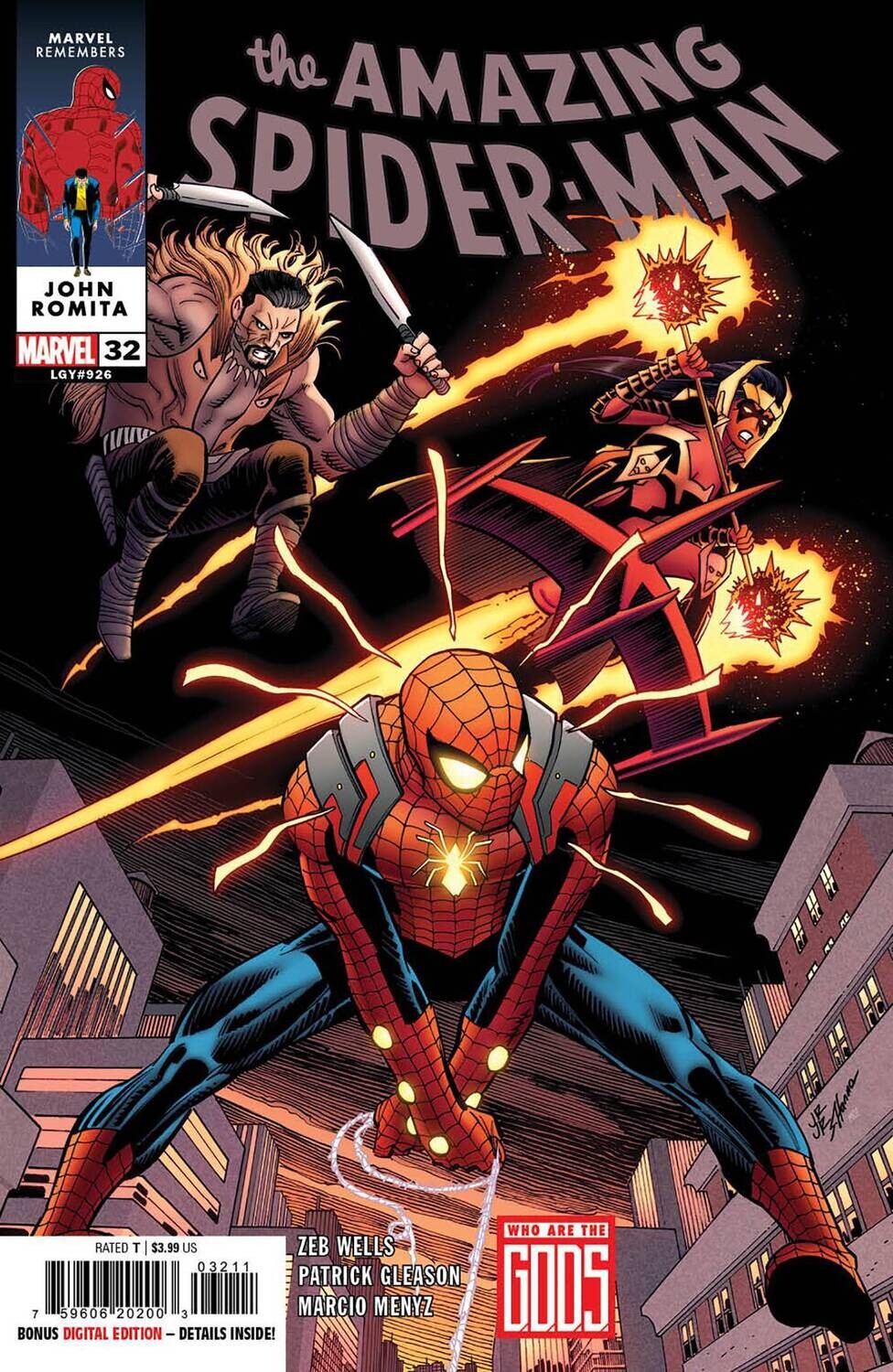 AMAZING SPIDER-MAN #32
MARVEL COMICS
(23rd August 2023)