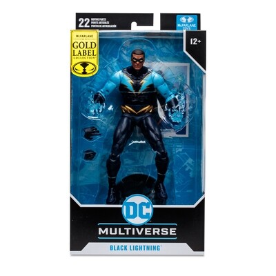 MCFARLANE TOYS DC MULTIVERSE BLACK LIGHTNING (GOLD LABEL)