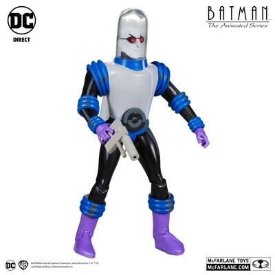 DC DIRECT COLLECTIBLES 6" BATMAN THE ANIMATED SERIES MR FREEZE (CONDIMENT KING BAF)