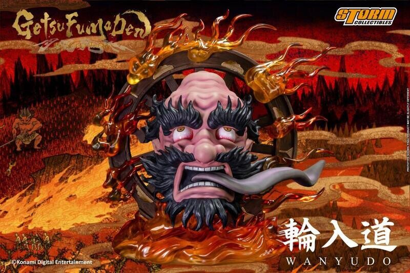 STORM COLLECTIBLES Getsu Fuma Den Undying Moon Wanyudo Exclusive Statue