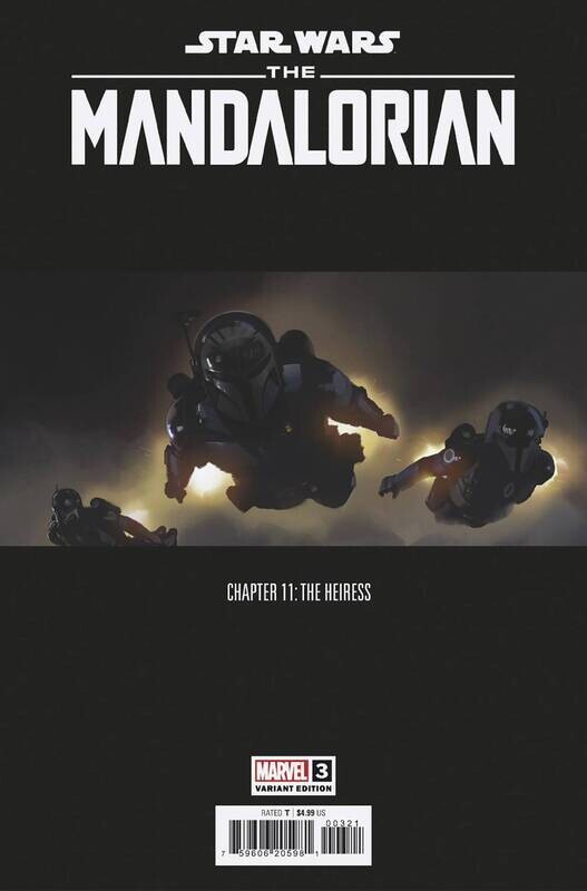 STAR WARS MANDALORIAN SEASON 2 #3 CONCEPT ART VAR
MARVEL COMICS
(30th August 2023)