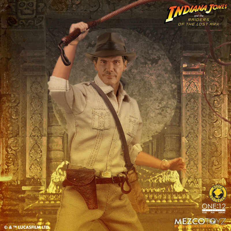 MEZCO ONE:12 COLLECTIVE Indiana Jones: Temple Edition