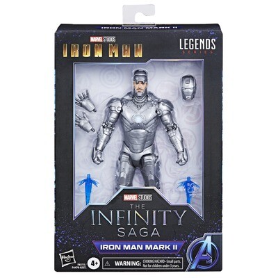 **DAMAGED BOX ONLY** Marvel Legends 6" Infinity Saga Wave Iron Man Mark II (Iron Man)