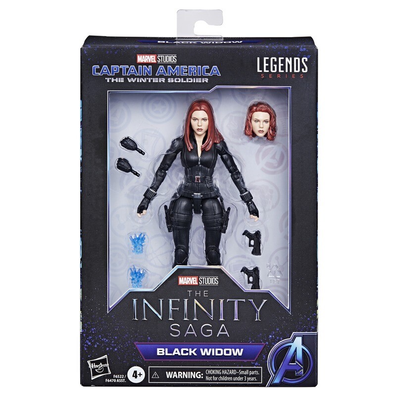 Marvel Legends 6" Infinity Saga Wave Black Widow (The Winter Soldier)