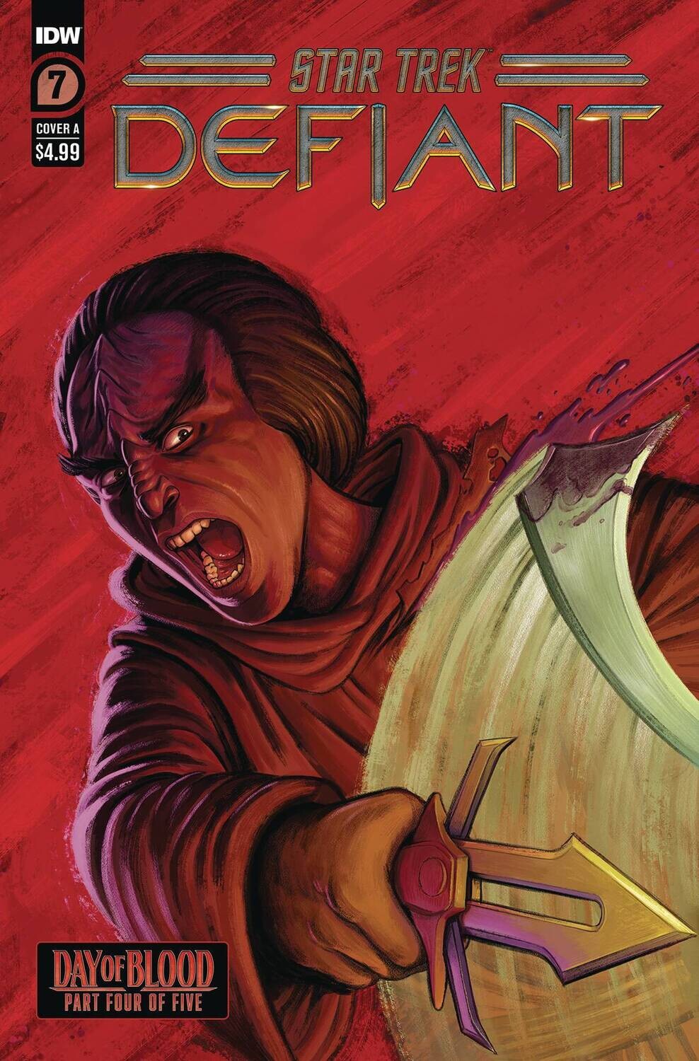 STAR TREK DEFIANT #7 CVR A WARD
IDW
(6th September 2023)