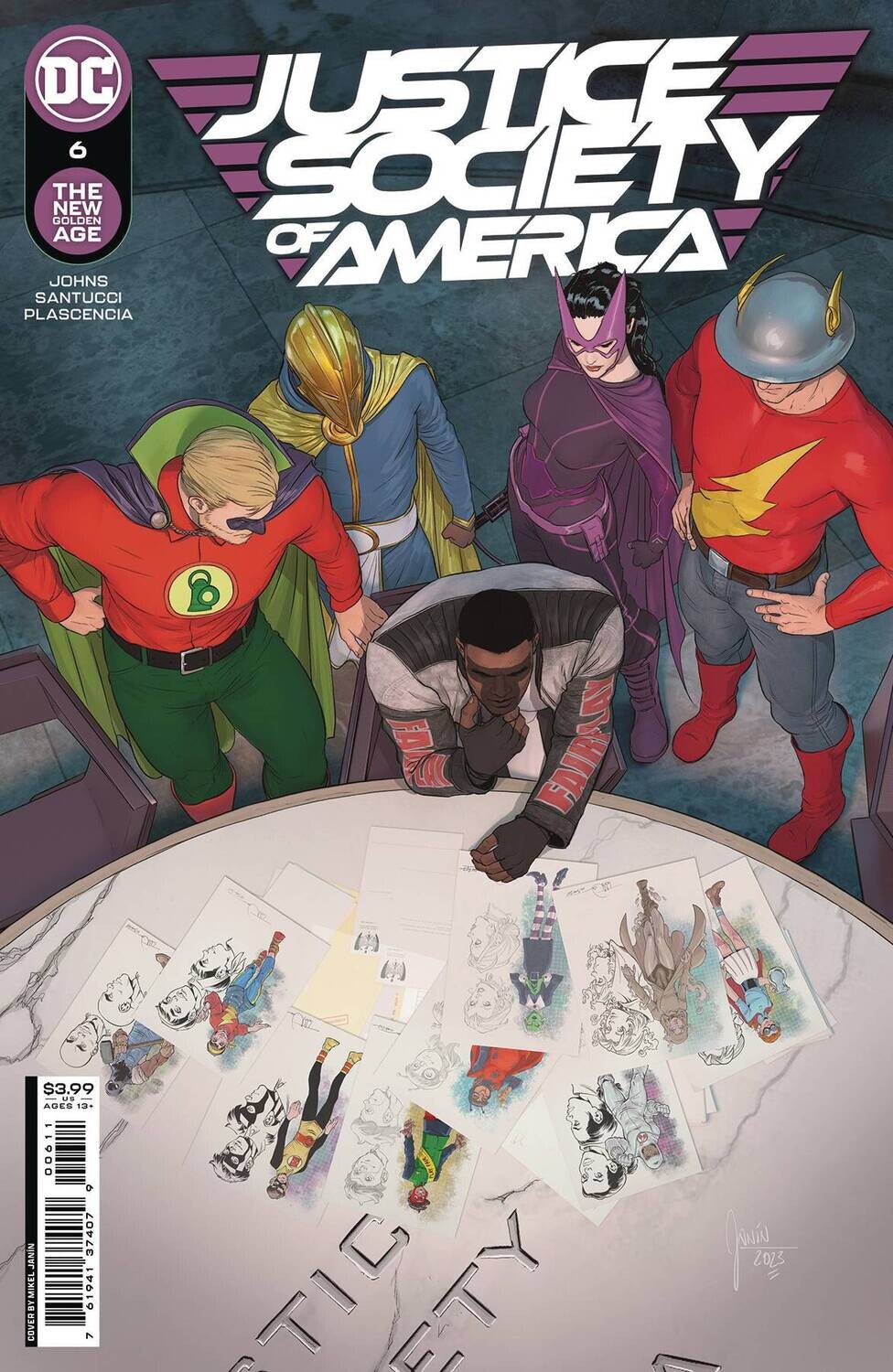JUSTICE SOCIETY OF AMERICA #6 (OF 12) CVR A JANIN
DC COMICS
(6th September 2023)