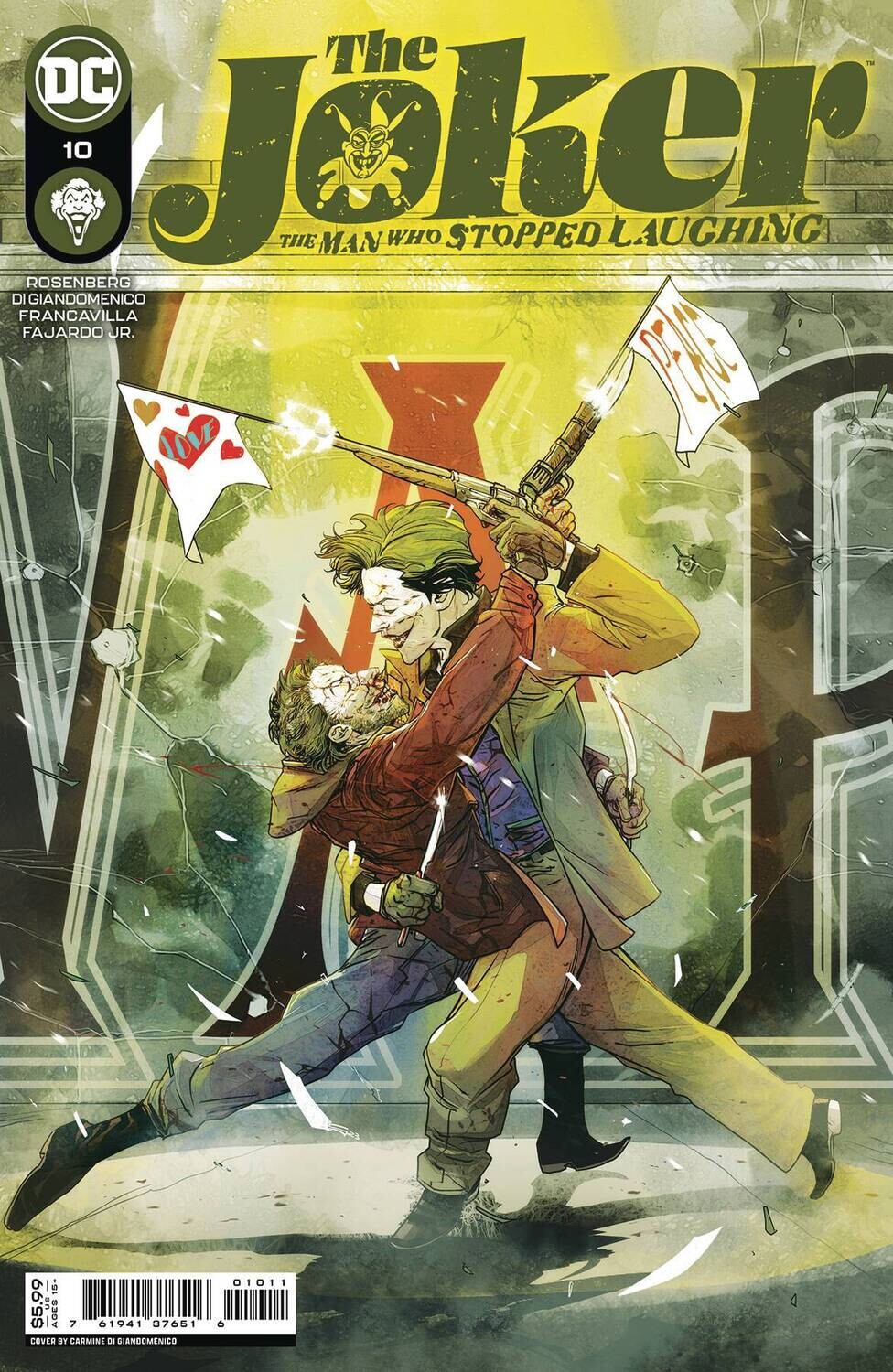 JOKER THE MAN WHO STOPPED LAUGHING #10 CVR A DI GIANDOMENICO
DC COMICS
(6th September 2023)