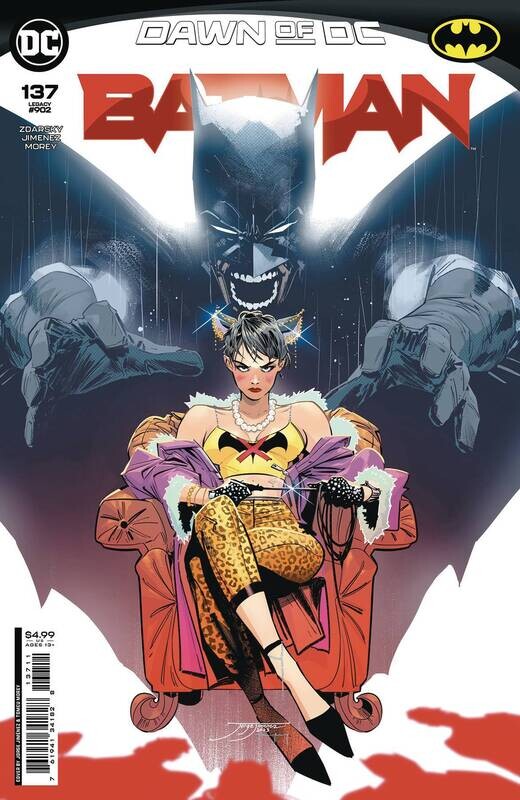 BATMAN #137 CVR A JORGE JIMENEZ (BATMAN CATWOMAN GOTHAM WAR)
DC COMICS
(6th September 2023)