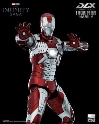 **PRE-ORDER** Threezero - Avengers: Infinity Saga DLX Iron Man Mark 5 (V) 1/12 Scale Figure