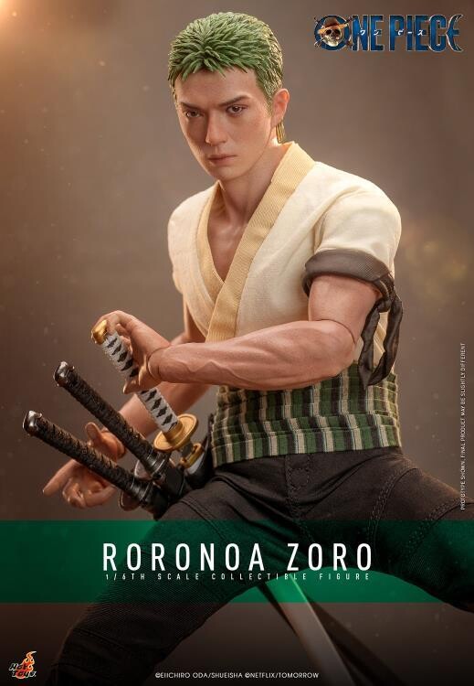 **PRE ORDER** Hot Toys NETFLIX ONE PIECE: Roronoa Zoro 1/6th Scale Collectible Figure