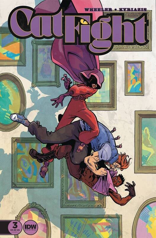 CAT FIGHT #3 CVR A KYRIAZIS
IDW
(13th September 2023)