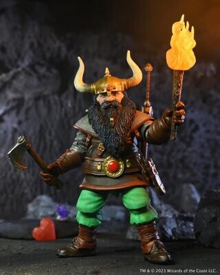 **PRE ORDER** NECA 7" Scale Dungeons & Dragons Ultimate Elkhorn The Good Dwarf Fighter