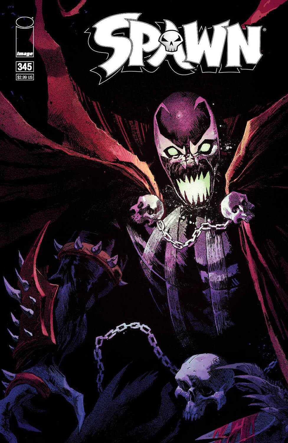 SPAWN #345 CVR A MELE
IMAGE COMICS
(20th September 2023)