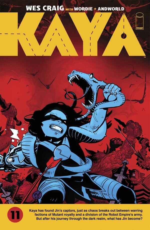 KAYA #11 CVR A CRAIG (RES)
IMAGE COMICS
(20th September 2023)