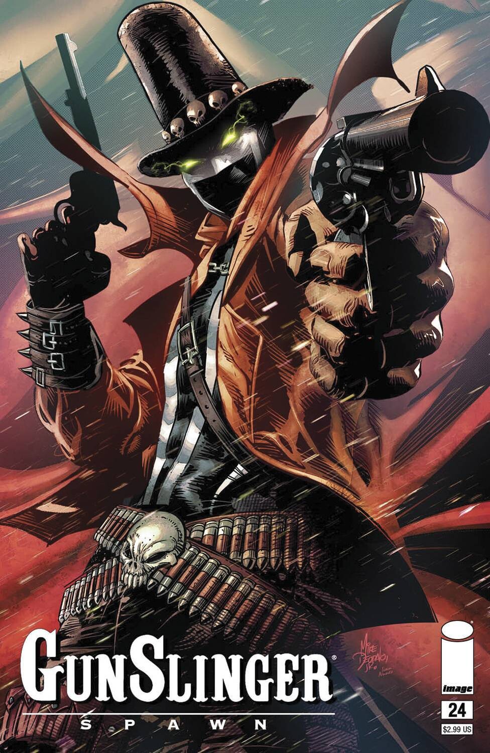 GUNSLINGER SPAWN #24 CVR A DEODATO
IMAGE COMICS
(20th September 2023)