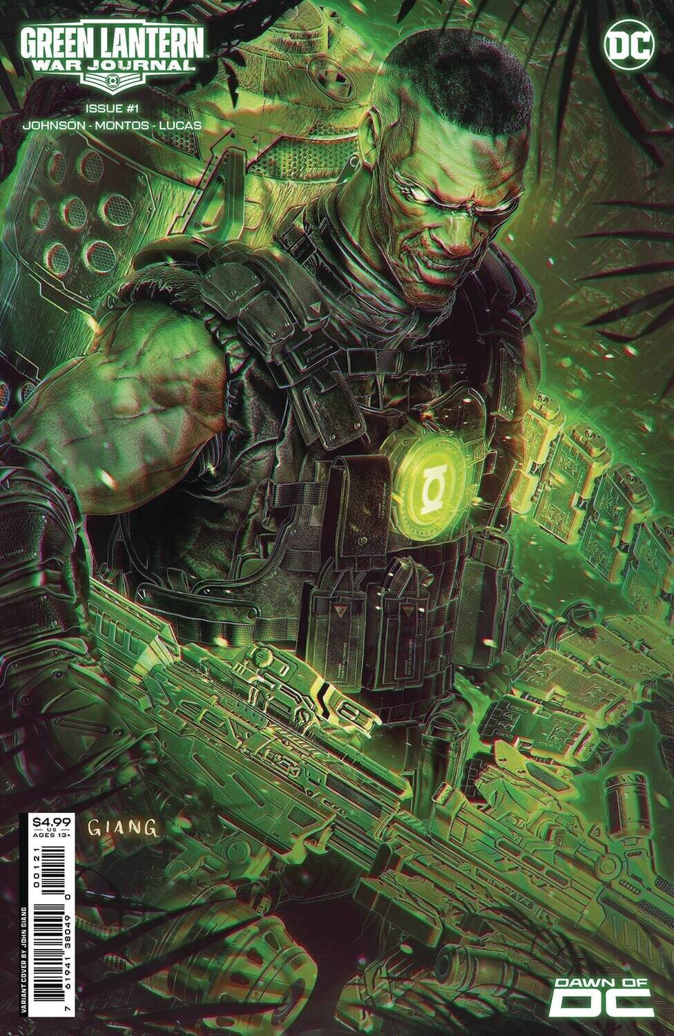 GREEN LANTERN WAR JOURNAL #1 CVR B JOHN GIANG CSV
DC COMICS
(20th September 2023)