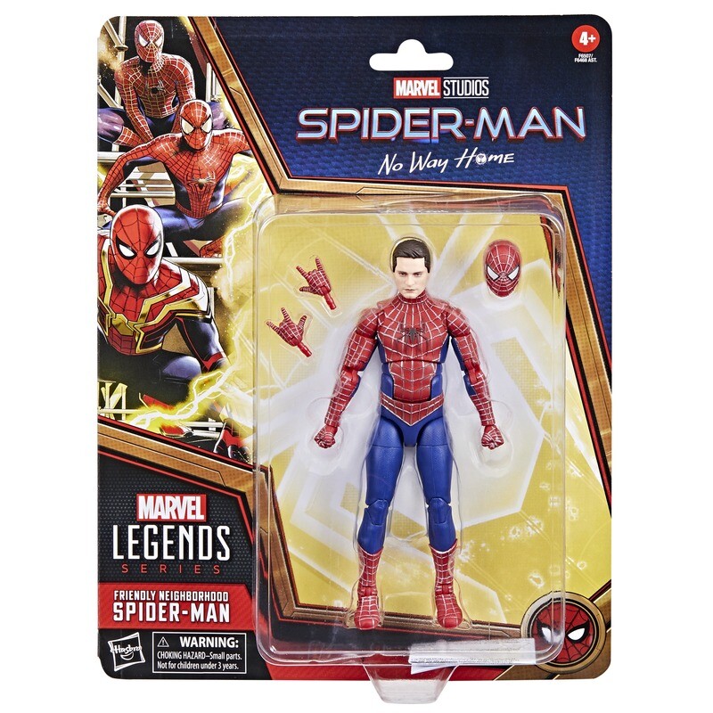 Marvel Legends 6" Spider-Man No Way Home Friendly Neighborhood Spider-Man (Tobey Maguire Friendly Neighbourhood Spider-Man)