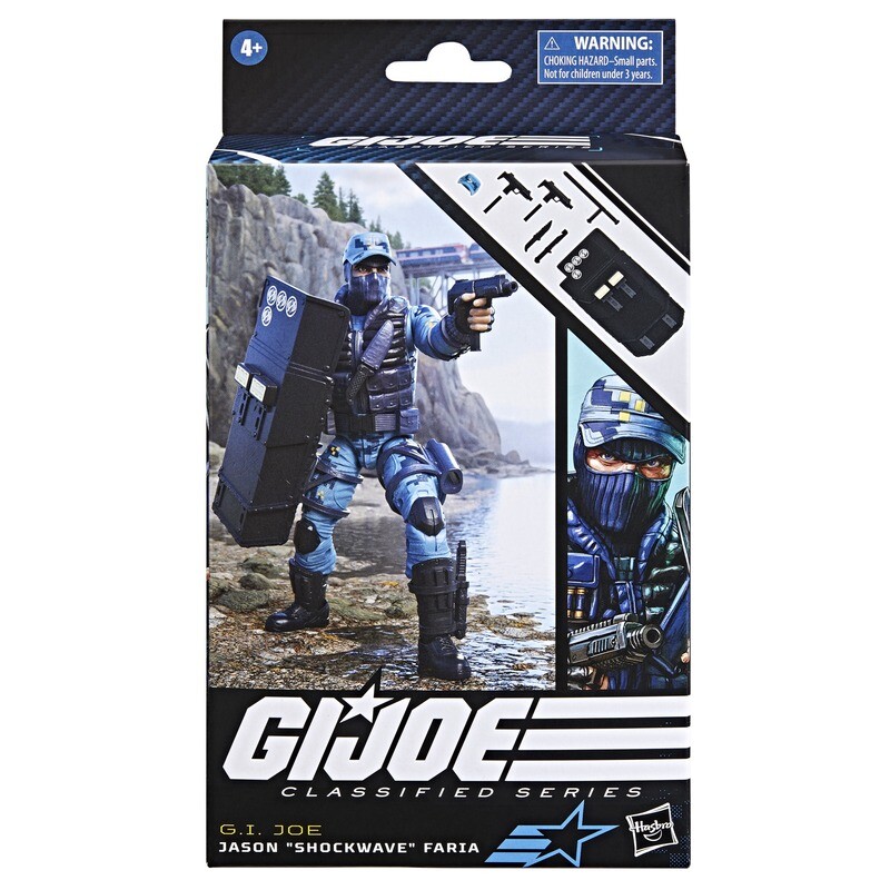 GI JOE Classified Series 6 GI JOE Classified Series 6" Jason "Shockwave" Faria Action Figure (IMPORT)