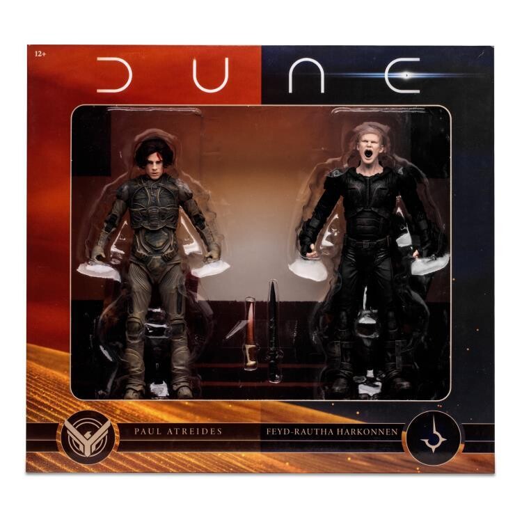 McFarlane Toys Dune: Part Two Paul Atreides and Feyd-Rautha Action Figure Two-Pack