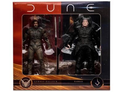McFarlane Toys Dune: Part Two Gurney Halleck and Rabban Action Figure Two-Pack