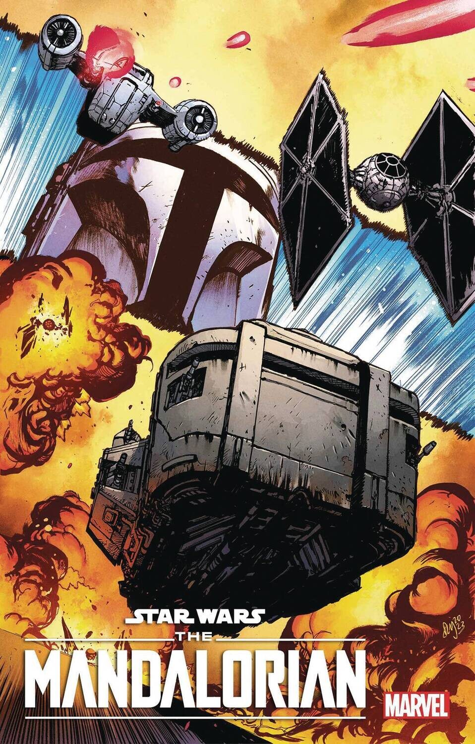 STAR WARS MANDALORIAN SEASON 2 #4 DANIEL WARREN JOHNSON VAR
MARVEL COMICS
(27th September 2023)