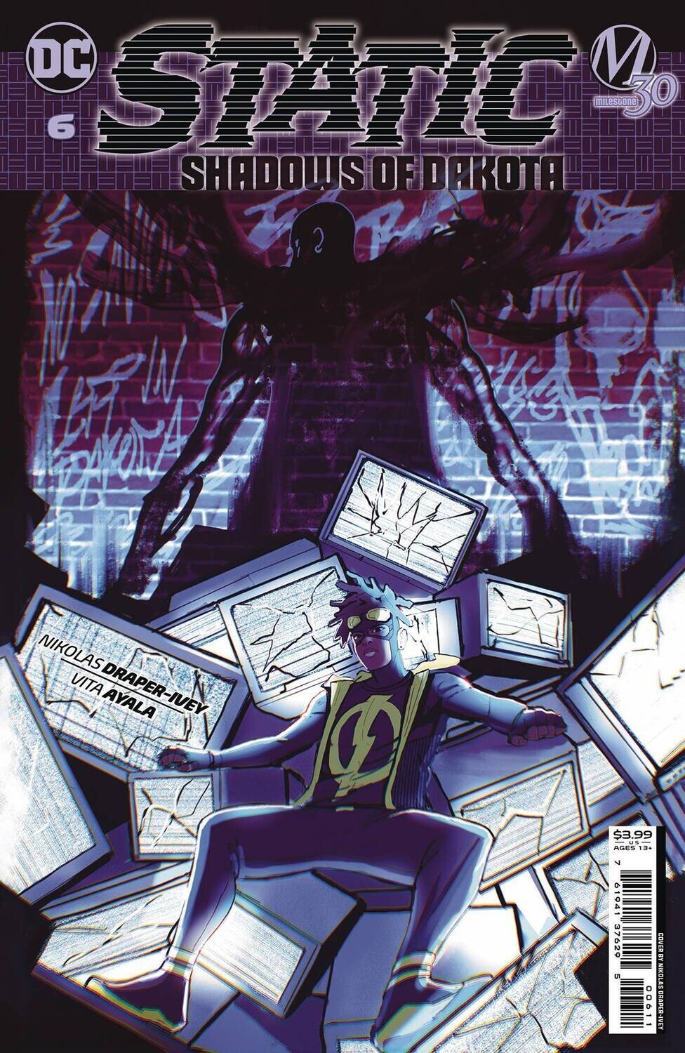 STATIC SHADOWS OF DAKOTA #6 (OF 6) CVR A NIKOLAS DRAPER-IVEY
DC COMICS
(27th September 2023)