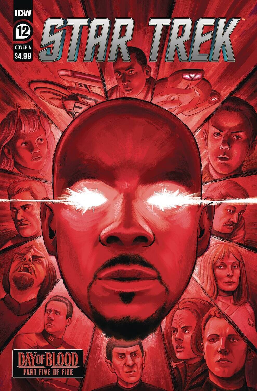 STAR TREK #12 CVR A WARD
IDW
(27th September 2023)