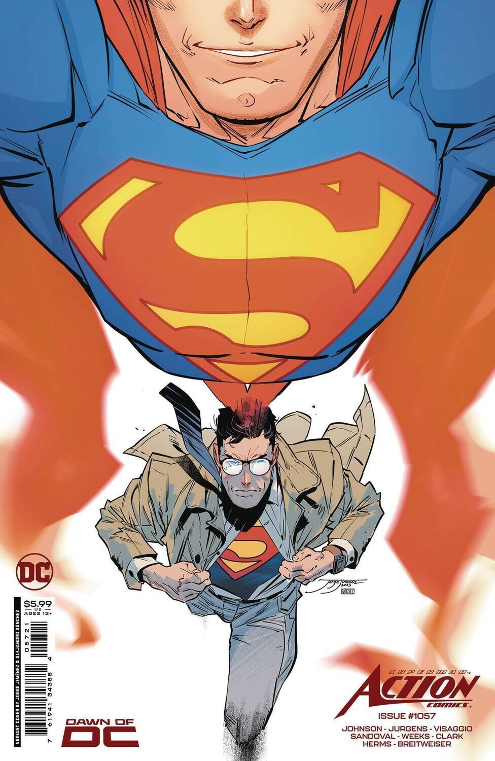 ACTION COMICS #1057 CVR B JORGE JIMENEZ CSV
DC COMICS
(27th September 2023)
