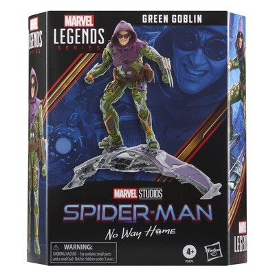 **FAULT WITH WRIST ARTICULATION
** Marvel Legends 6" Spider-Man No Way Home Deluxe Green Goblin