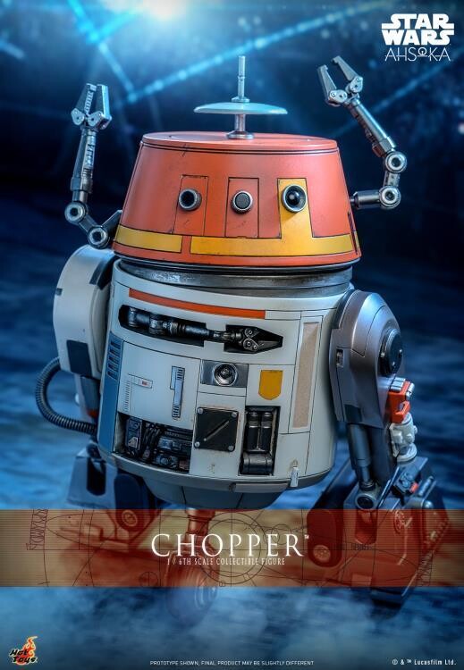 Hot Toys Star Wars CHOPPER (C1-10P (AHSOKA) Hot Toys Star Wars CHOPPER (C1-10P (AHSOKA)