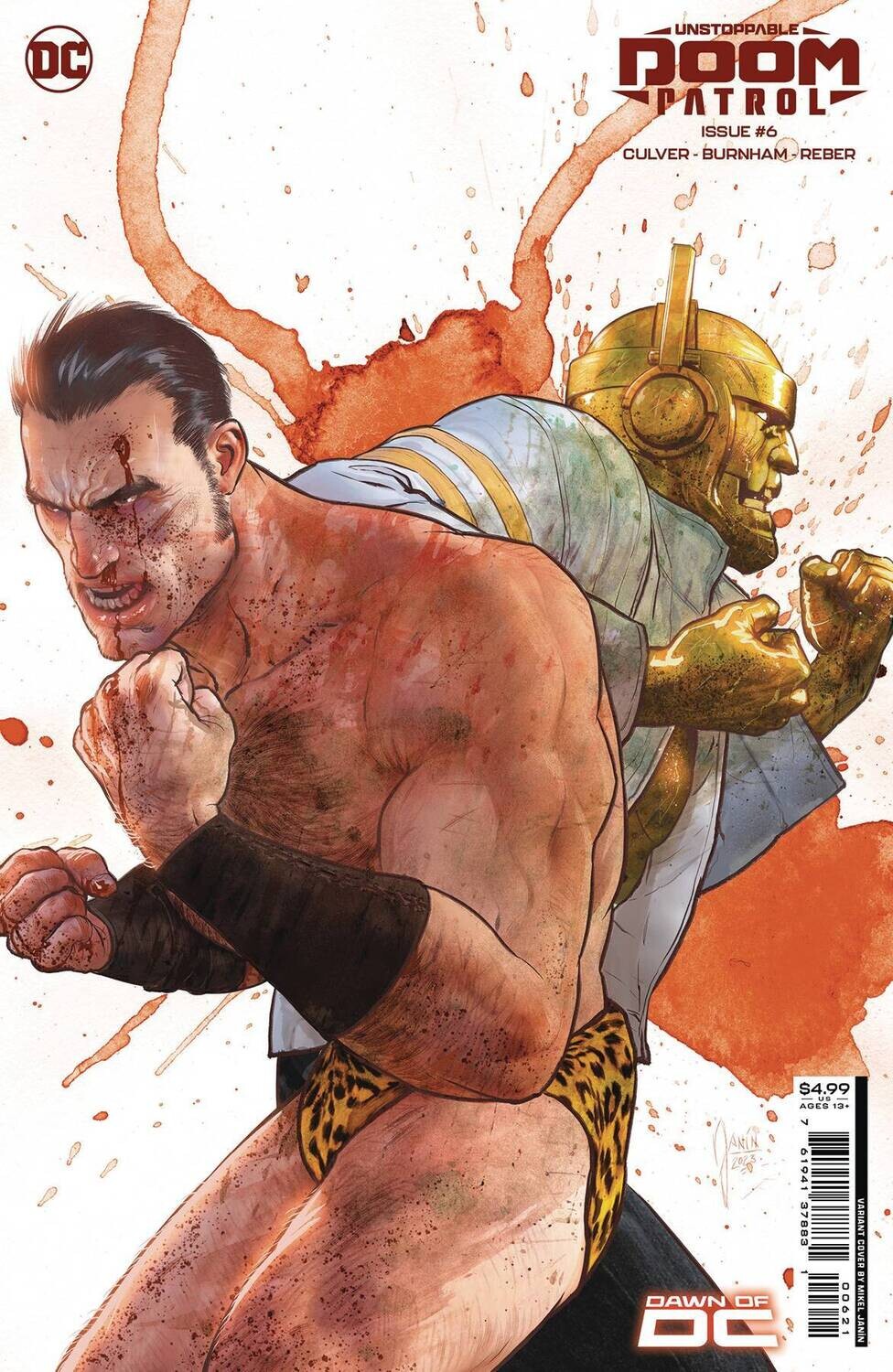 UNSTOPPABLE DOOM PATROL #6 (OF 7) CVR B MIKEL JANIN CSV
DC COMICS
(4th October 2023)
