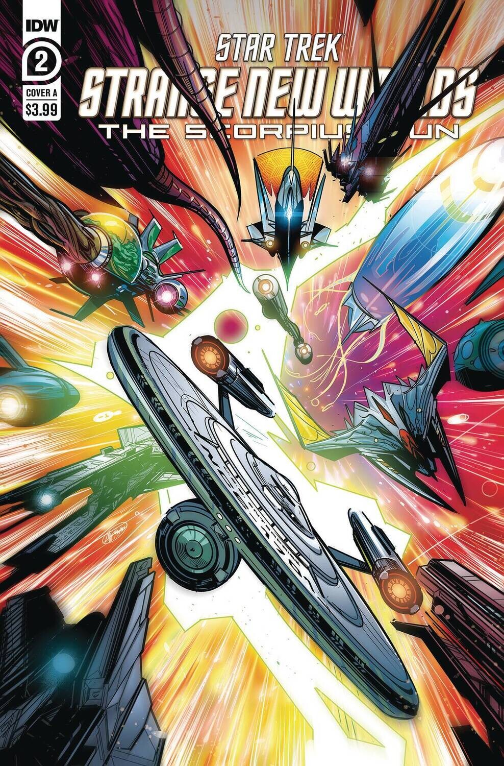 STAR TREK SNW SCORPIUS RUN #2 CVR A HERNANDEZ
IDW
(4th October 2023)
