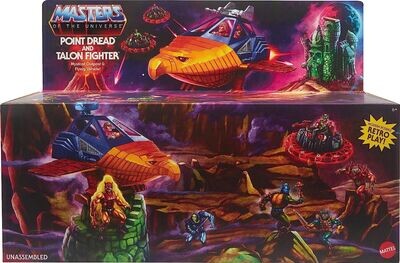 Masters of the Universe Origins POINT DREAD AND TALON FIGHTER Action Figure Playset (VARIED EU/US CARD)